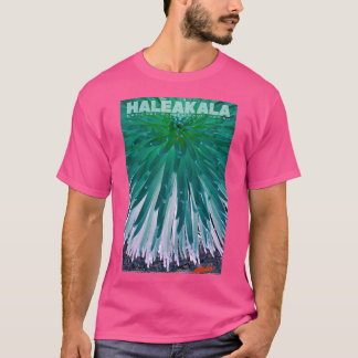 Vintages Haleakala Reiseplakat T-Shirt