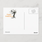 Vintages Halloween Arthur Rackham The Fairy Ball Postkarte (Rückseite)