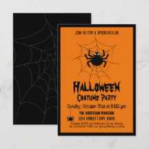 Vintages Halloween-Beängstigendes Black Spider-Par