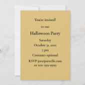 Vintages Halloween Black Cat & Owl Hexenhut Moon (Rückseite)