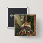 Vintages Halloween-Button Button (Vorne & Hinten)