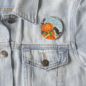 Vintages Halloween-Button Button (Beispiel)