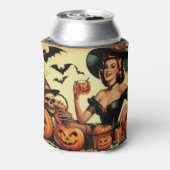 Vintages Halloween-Button Dosenkühler (Kanne Rückseite)