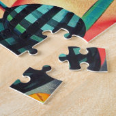 Vintages Halloween-Button Puzzle (Seite)