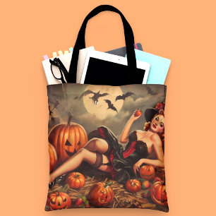 Vintages Halloween-Button Tasche