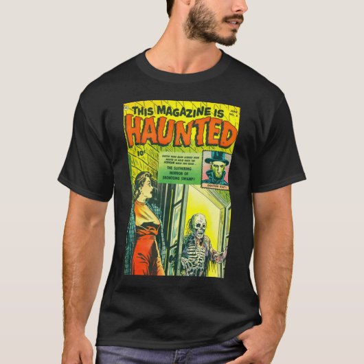 Vintages Halloween-Comic-Buch T-Shirt (Vorderseite)