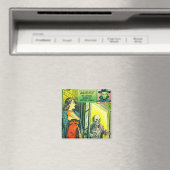Vintages Halloween-Comic Magnet (In Situ (Geschirrspüler))