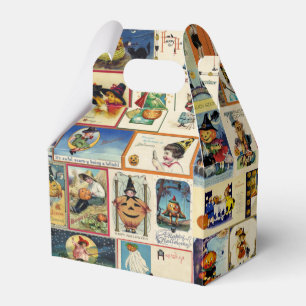 Vintages Halloween Ephemera Geschenkschachtel