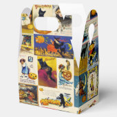 Vintages Halloween Ephemera Geschenkschachtel (Geöffnet)