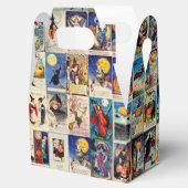 Vintages Halloween Ephemera Geschenkschachtel (Geöffnet)