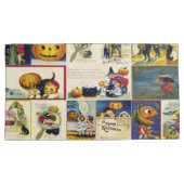 Vintages Halloween Ephemera Kissenbezug (Vorderseite-Rechts)