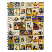Vintages Halloween Ephemera Notizblock (Vorderseite)