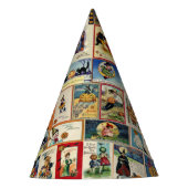 Vintages Halloween Ephemera Partyhütchen (Vorderseite)