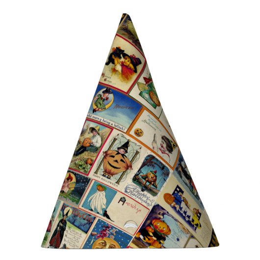 Vintages Halloween Ephemera Partyhütchen (Rechts)