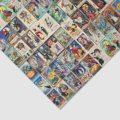 Vintages Halloween Ephemera Seidenpapier (Ausschnitt)