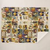 Vintages Halloween Ephemera Sherpadecke (Vorderseite (Horizontal))