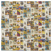 Vintages Halloween Ephemera Stoff (Muster)