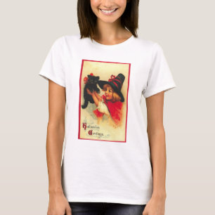 Vintages Halloween-Grüße-Shirt T-Shirt