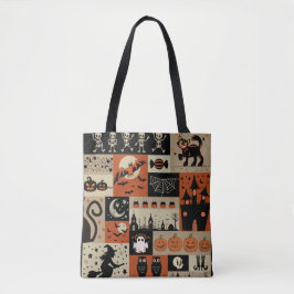 Vintages Halloween, Halloween Nostalgie Tasche