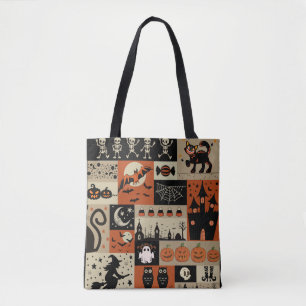 Vintages Halloween, Halloween Nostalgie Tasche