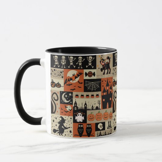 Vintages Halloween, Halloween Nostalgie Tasse (Links)