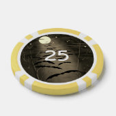Vintages Halloween-Halloween Pokerchips (Einzeln)