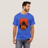 Vintages Halloween Happy Halloween T-Shirt (Vorne ganz)
