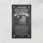 Vintages Halloween-Kinderduschbuch Begleitkarte (Vorderseite)