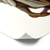 Vintages Halloween-Kinderposter Poster (Ecke)