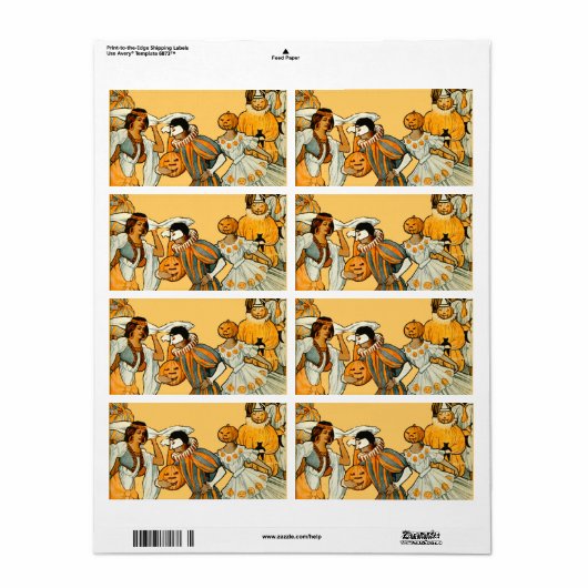 Vintages Halloween-KostümParty (Vorne)