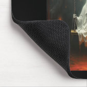 Vintages Halloween-Kostümschaukeln Mousepad (Ecke)