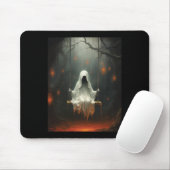 Vintages Halloween-Kostümschaukeln Mousepad (Mit Mouse)