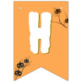 Vintages Halloween-Kostümthema Geburtstagsparty Wimpelkette (Zweite Fahne)