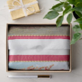 Vintages Halloween-Mädchen mit Hexenhut und Schwar Seidenpapier (Geschenk)