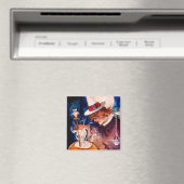 Vintages Halloween Magnet (In Situ (Geschirrspüler))