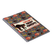 Vintages Halloween-Notebook Notizblock (Rechte Seite)