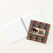 Vintages Halloween-Notebook Notizblock (Innenseite)