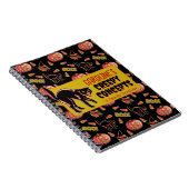 Vintages Halloween-Notebook Notizblock (Rechte Seite)