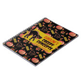 Vintages Halloween-Notebook Notizblock (Linke Seite)
