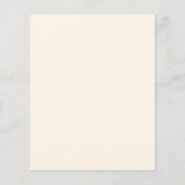 Vintages Halloween-Party, Halloween-Party Flyer (Hinten)