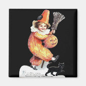 Vintages Halloween-Party Magnet (Vorne)