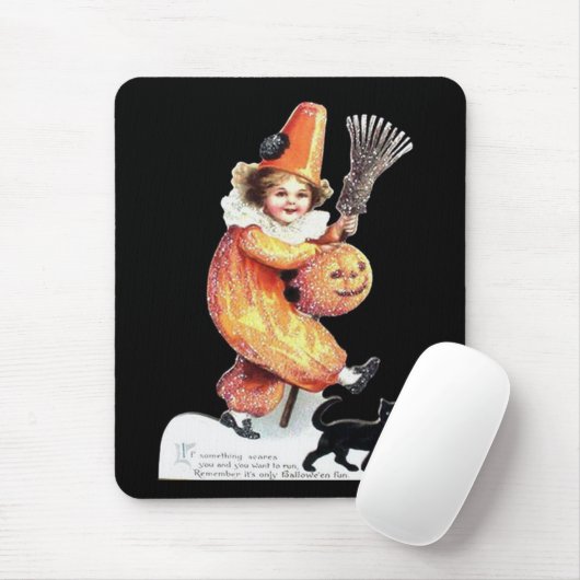Vintages Halloween-Party Mousepad (Mit Mouse)