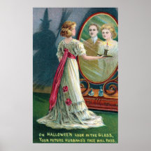 Vintages Halloween-Party-Poster