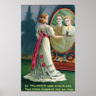 Vintages Halloween-Party-Poster Poster