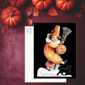 Vintages Halloween-Party Postkarte