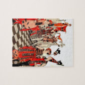 Vintages Halloween-Party Puzzle (Horizontal)