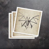 Vintages Halloween-Party Serviette