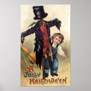 Vintages Halloween Poster