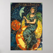 Vintages Halloween-Poster Poster (Vorne)