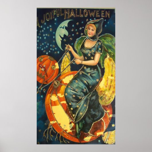 Vintages Halloween-Poster Poster (Vorne)
